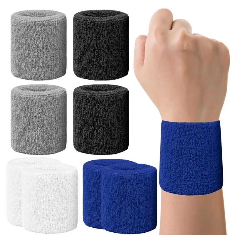 Sweat Band Wrist - Neu im Angebot: 1 Paar 2-teiliges