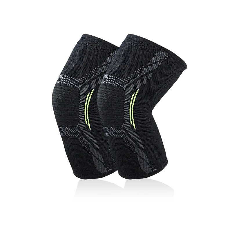 Running Gear In The Cold - Einfach gestricktes Nylon Sport Knie polster