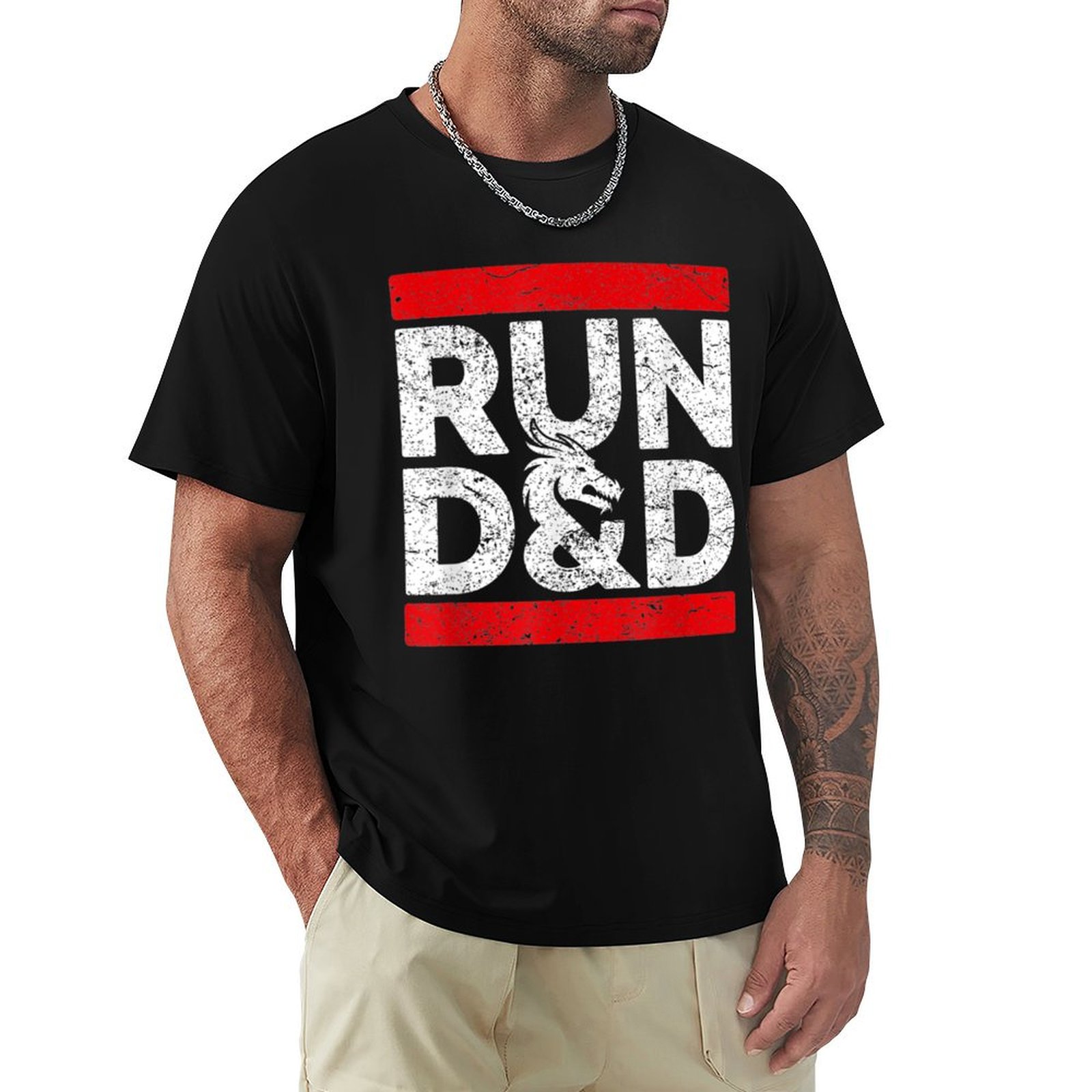 Running Gear Retro - Run D&D Brettspiel Würfel Dungeons Spiel