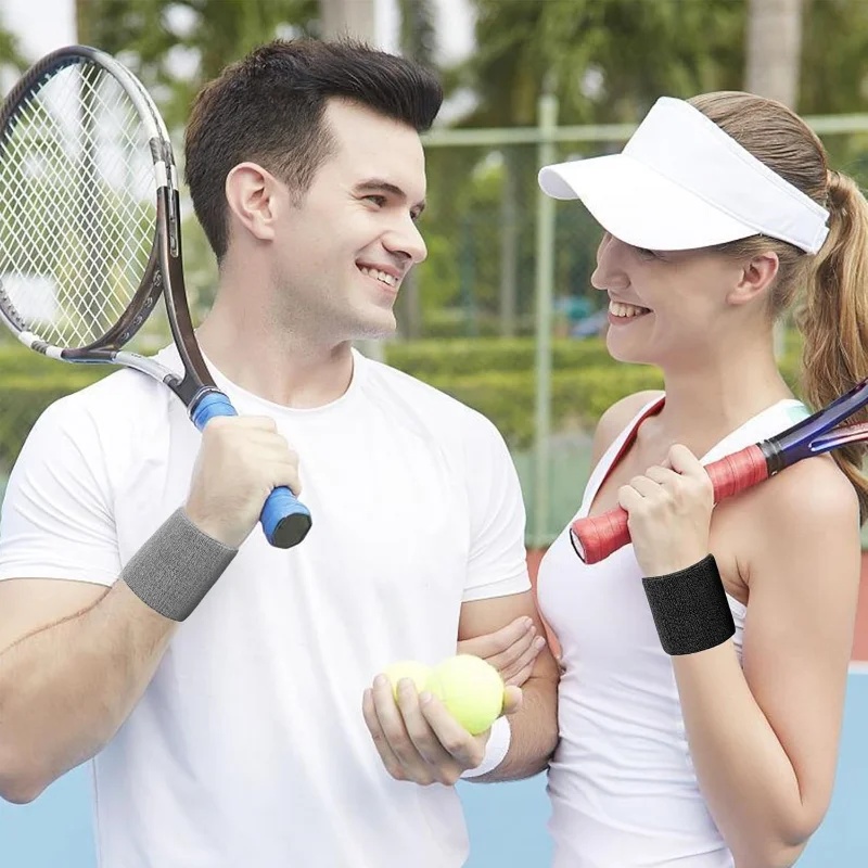 Neu im Angebot: 1 Paar 2-teili – Sweat Band Wrist Bewertung und Preis
