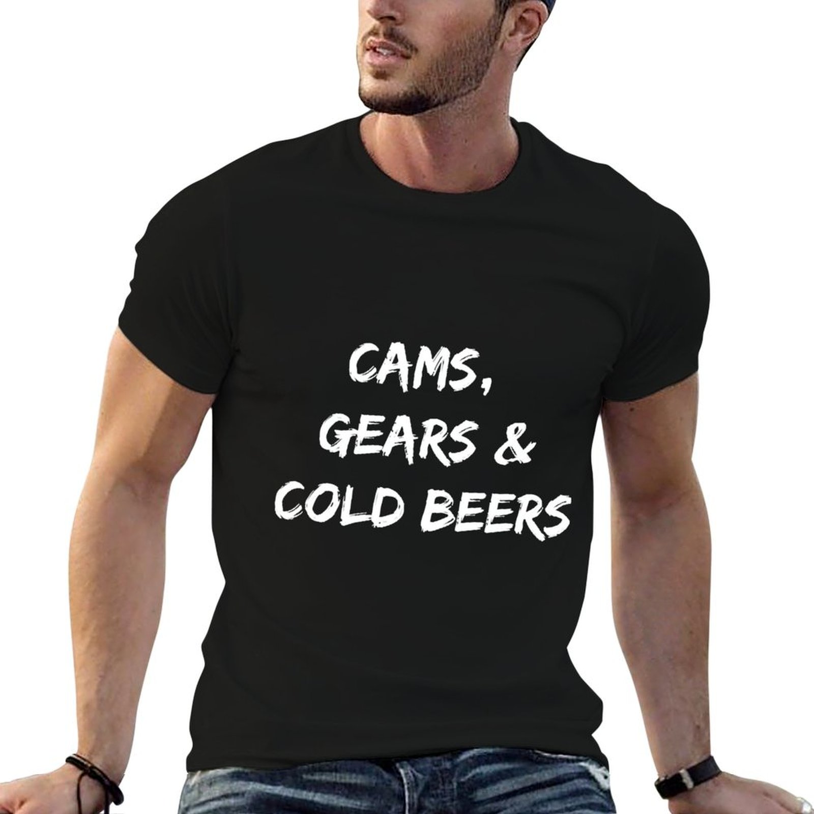 Cams, Gears & Cold Beers T-Shi – Running Gear In The Cold Bewertung und Preis