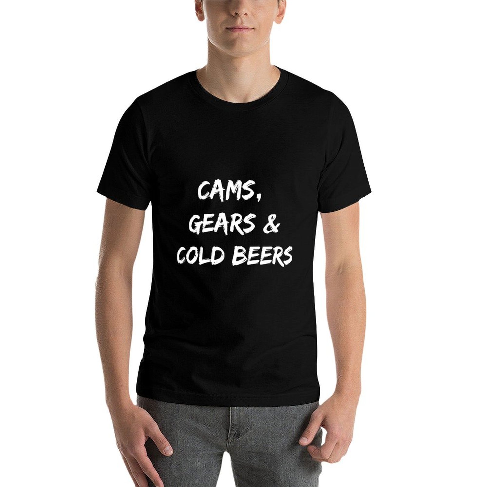 Cams, Gears & Cold Beers T-Shi – Running Gear In The Cold Bewertung und Preis