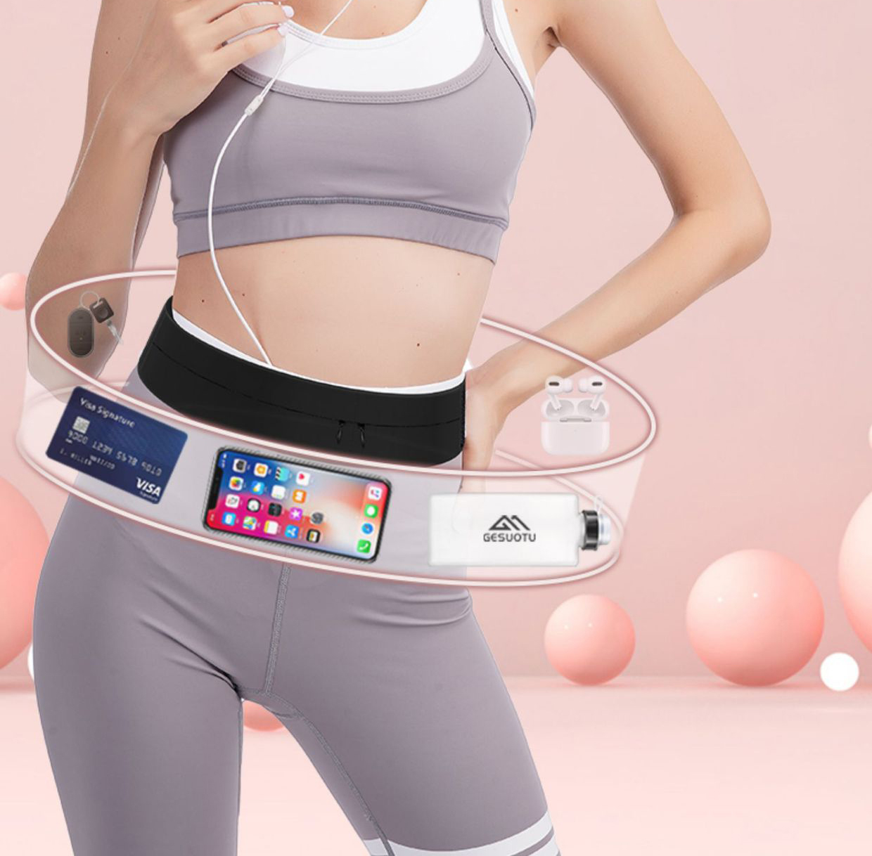 Laufgürtel Hüfttasche mit Wass – Running Gear Water Bewertung und Preis