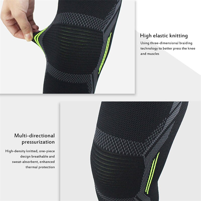 Einzelknie-Polster gestrickte  – Running Gear In The Cold Bewertung und Preis