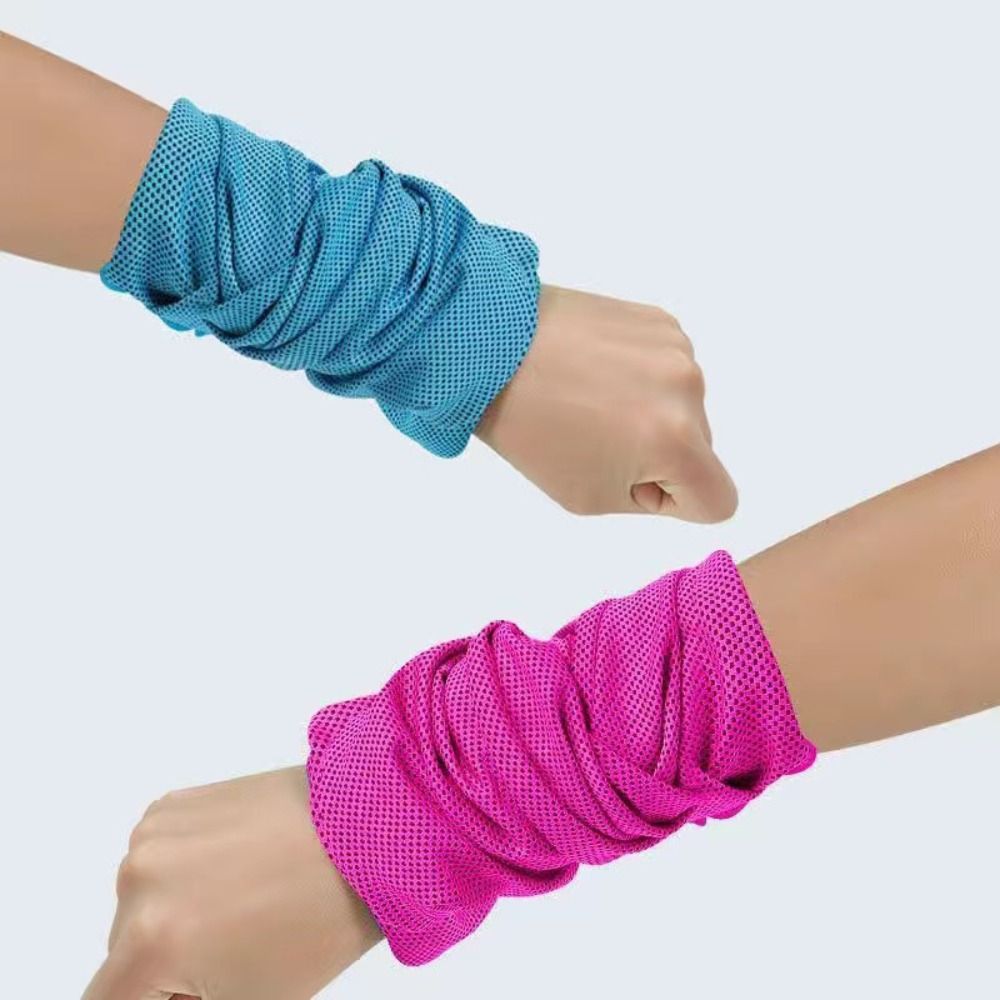 Polyesterfaser-Sport-Handgelen – Sweat Band Wrist Bewertung und Preis
