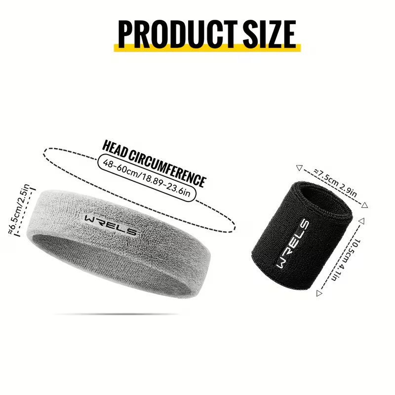 WRELS 1Set Sport-Stirnband, Ar – Sweat Band Wrist Bewertung und Preis