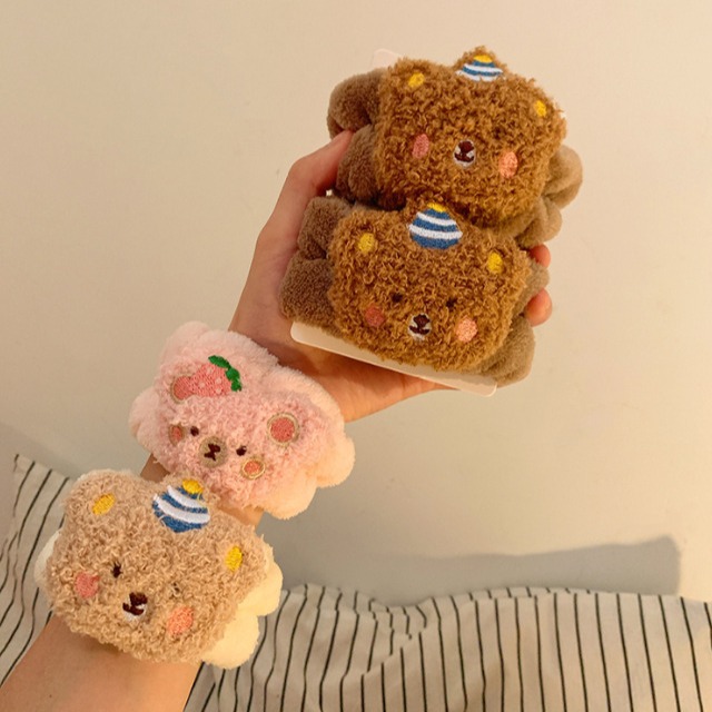 1 paar Cartoon Bär Gesicht Was – Sweat Band Wrist Bewertung und Preis
