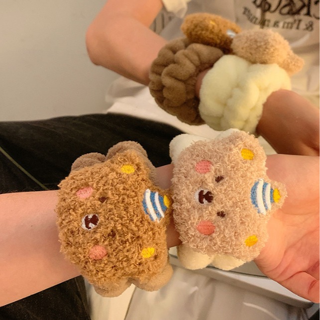 1 paar Cartoon Bär Gesicht Was – Sweat Band Wrist Bewertung und Preis